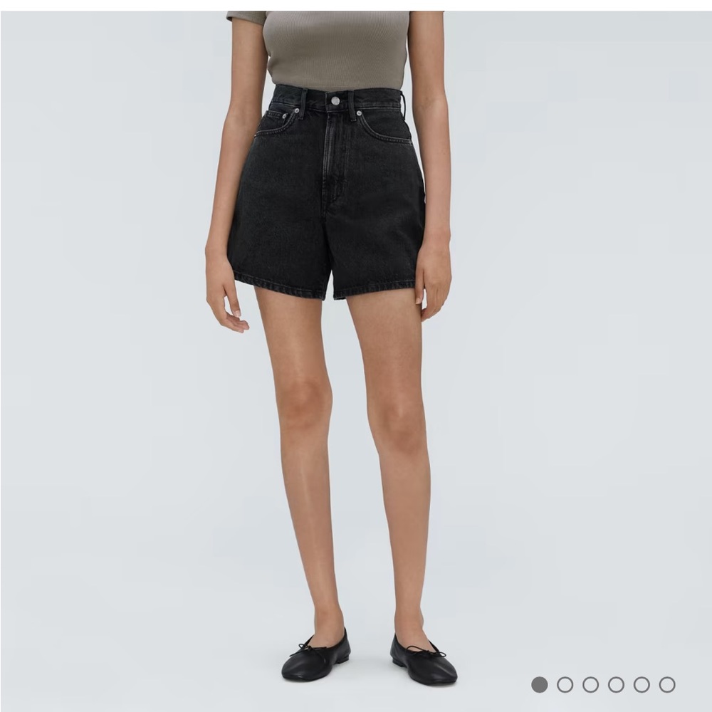 NWT Everlane The A-Line Denim Short